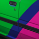 The blue, green and pink colors found on the Nissan Newbird EV